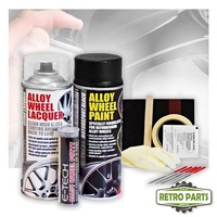 Leichtmetallfelge Reparatur & Set FüR Skoda Komplett Pro Diy Farbe Black