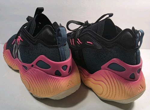 adidas Trae Young 3 Basketball Shoe Mens Arctic Night Orange $240 - Size 10.5 - Picture 4 of 9