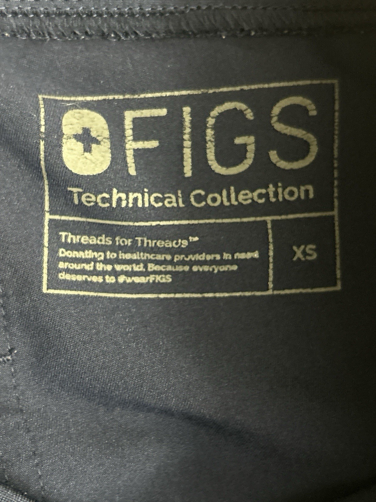 Figs Women’s Scrub Set Dark Blue XS Catarina Top&Zamora Jogger Scrub Pants