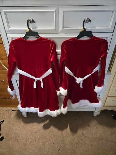 Bonnie Jean Sequin Bodice Christmas Dress Size 14 Girls - Picture 2 of 3