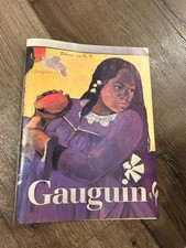 PAUL GAUGUIN Photo 8”x 11” Pinup Woman With A Mango Purple Dress Painting