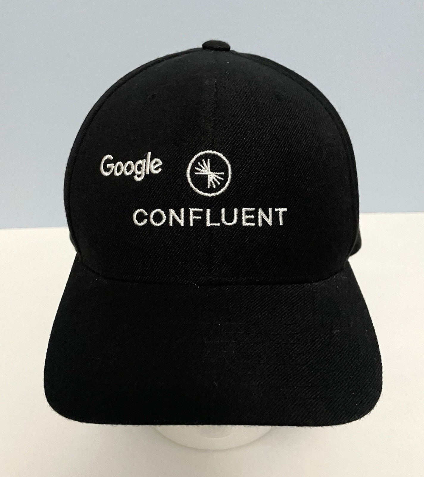 Google Confluent Adjustable Black Baseball Hat Sp… - image 1
