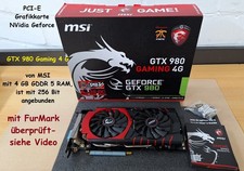 Nvidia Geforce GTX 980 Gaming 4 G von MSI in ...