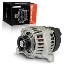 Alternator Compatible with Fiat 500 2012-2013 1.4L, 12V 105A 5-Groove Pulley