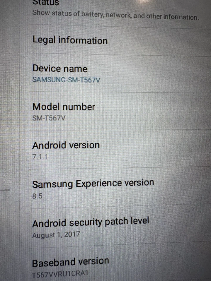 Samsung Galaxy Tab E Foto 2 de 4