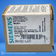 Siemens 3RH1921-1LA11 Auxiliary Contact Block FNOB