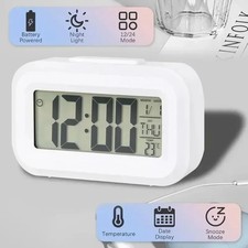 Electronic Alarm Clock Bedside Clock Bedrooms Small Digital Alarm For Students