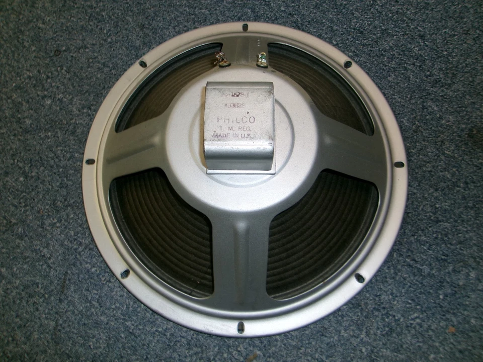 ALTAVOZ ALNICO 12" PHILCO/CLEVELAND DE COLECCIÓN Foto 2 de 2