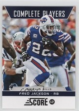 2012 Score Complete Players Fred Jackson #10 x6a