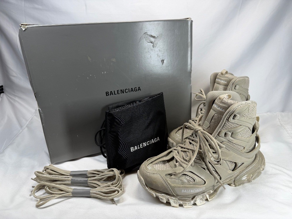 Balenciaga High Top Tracks Beige US 12 SPB-MS 343600