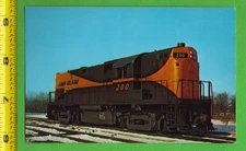 Train Locomotive Vintage Postcard – Long Island Alco Century 420 No. 200