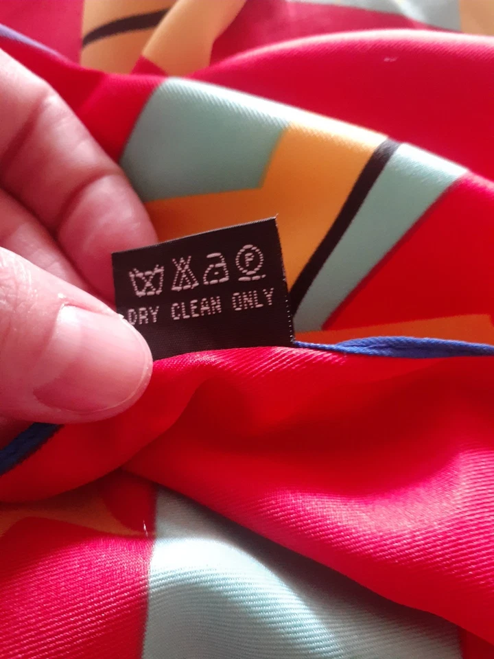 Lenço de seda HERMES - Imagem 3 de 3