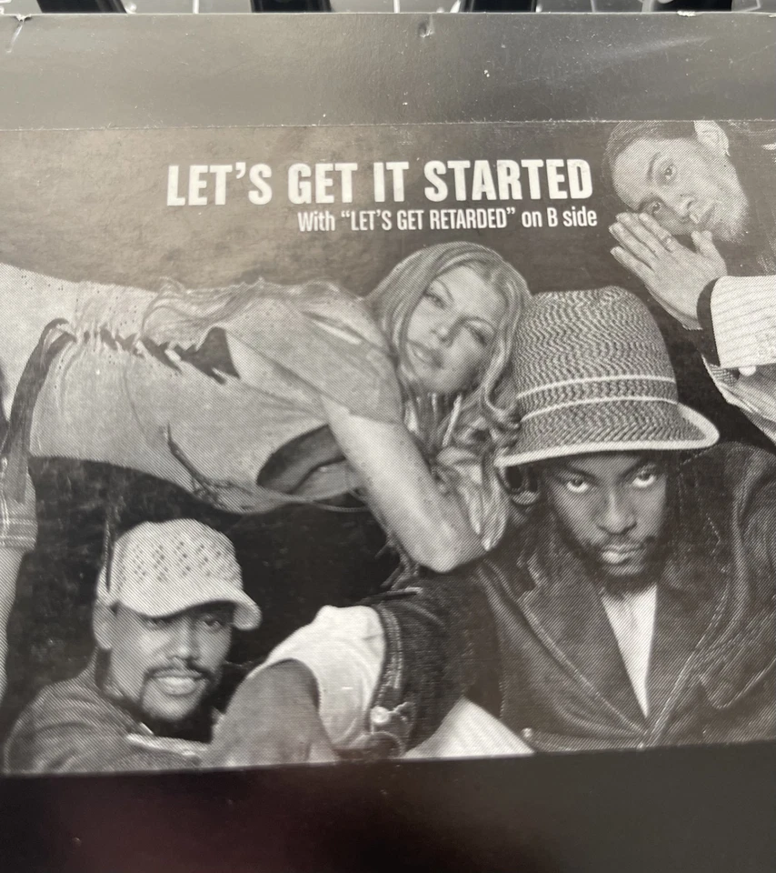 Black Eyed Peas – Let's Get It Started 2004 Press 12" PROMO In OG Cover VG+/VG+ Foto 2 de 3