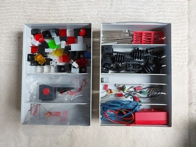 fischertechnik Konvolut: Elektrik, Achsen, Getriebe