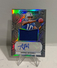 2024 Panini Obsidian Adonai Mitchell  Silver Etch Prizm SP RPA /99 #RJJ-AML