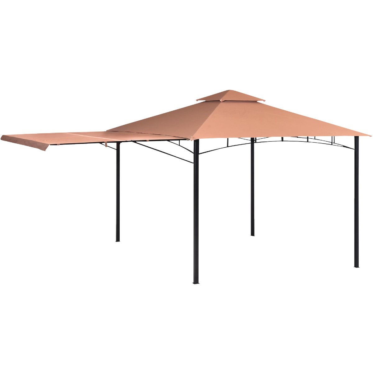 ShelterLogic Redwood 11 Ft. x 11 Ft. High-Quality Bronze Steel Gazebo 24011