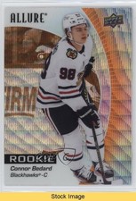 2023-24 Upper Deck Allure Rookies Orange Slice Connor Bedard #102 READ 1lr9