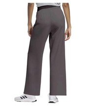 Adidas Women's Wide Leg with Pockets Pants, Gray, Size S