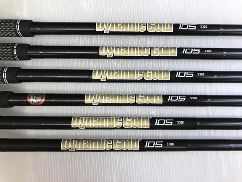 TaylorMade P790 Onyx Black Iron Set 6pcs 5-pw Dynamic Gold 105 Onyx Black Flex S - Picture 4 of 7