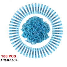 100 Heat Shrink But Connectors Waterproof Electrical Wire Marine Butt Splice