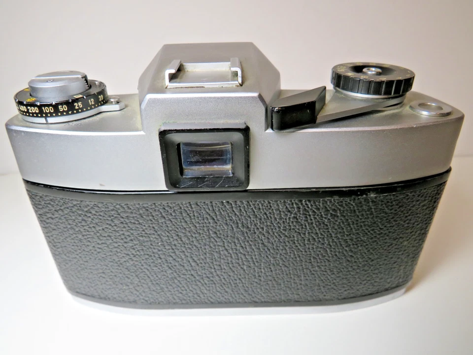 Leitz Leicaflex SL Chrom Body in normalem Gebrauchszustand. - Bild 4 von 4