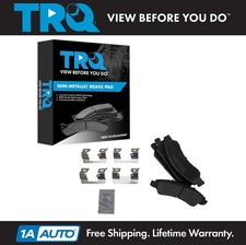 TRQ Premium Posi Semi Metallic Front Disc Brake Pad for GM Pickup Truck SUV