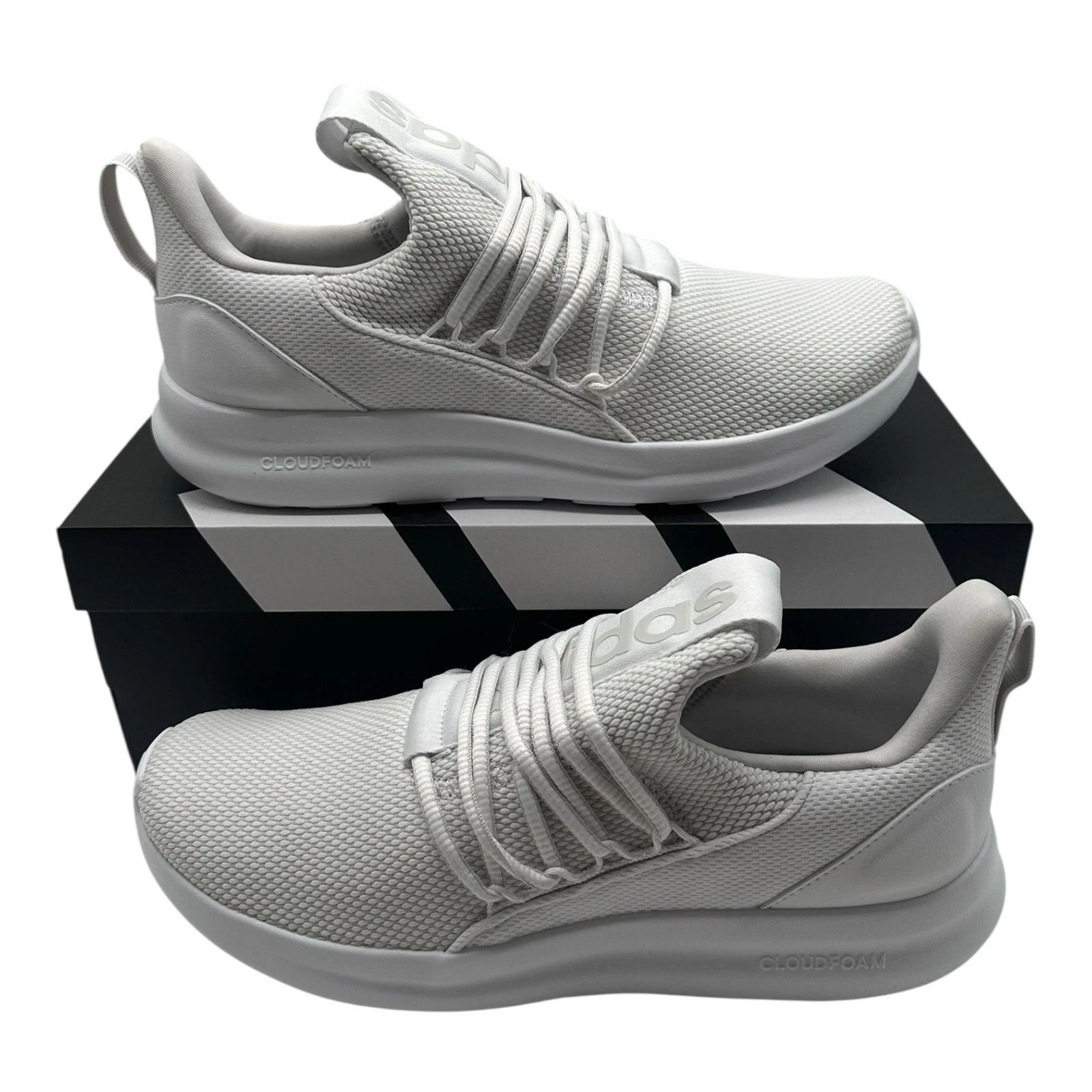 Adidas Lite Racer Adapt 7.0 Running Shoes Men's Size 11 White Sneakers IE6326