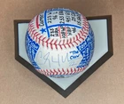 Clayton Kershaw Signed OML Baseball, VCBC SuperStats, Hand Painted, Steiner Cert