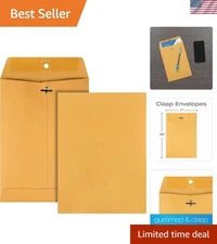 Reliable 7 x 10 Clasp Envelopes - 100 Count for Efficient Document Organization