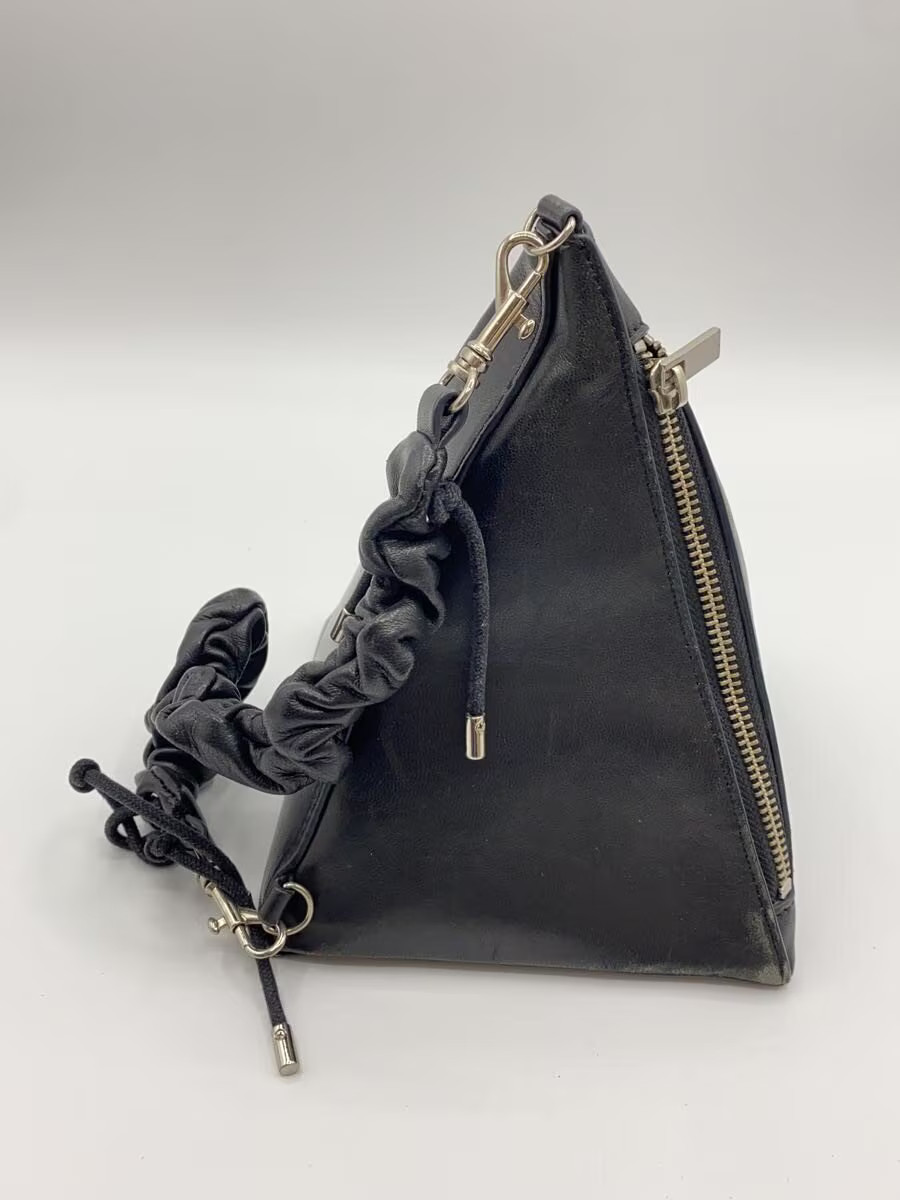 AMERI Pyramid Chain Handbag, Black, Solid Color - image 2