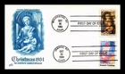 US COVER CHRISTMAS MADONNA AND CHILD BY FRA FILIPPO LIPPI FDC COMBO ARTCRAFT