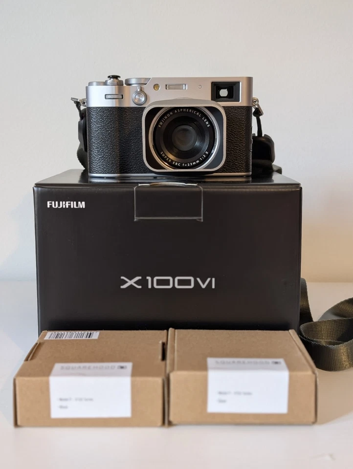 Fuji X100VI, 40MP, Silber, Deutsche Auslieferung 50 Auslösungen