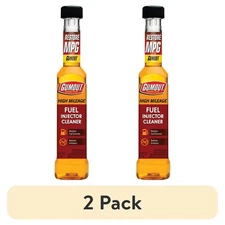 Gumout High Mileage Fuel Injector Cleaner, 6 fl oz, 2 Packs