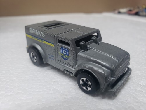 Vintage 1970 Hot Wheels Funny Money Brink's Truck BW Blackwall Hong Kong - Picture 2 of 6