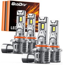2025 Upgrade 9005 9006 Led Bulb Combo, Perfect silver 9005 9006