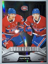 2024-25 Upper Deck Synergy Synergistic Duos Stars Suzuki, Lane Hutson