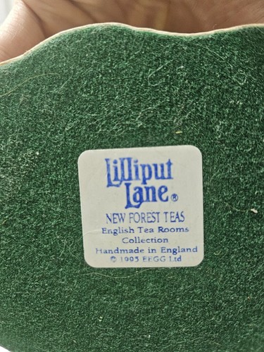 New Forrest Teas Lilliput Lane 1995 Has A Small Chip See Pictures - Picture 7 of 7