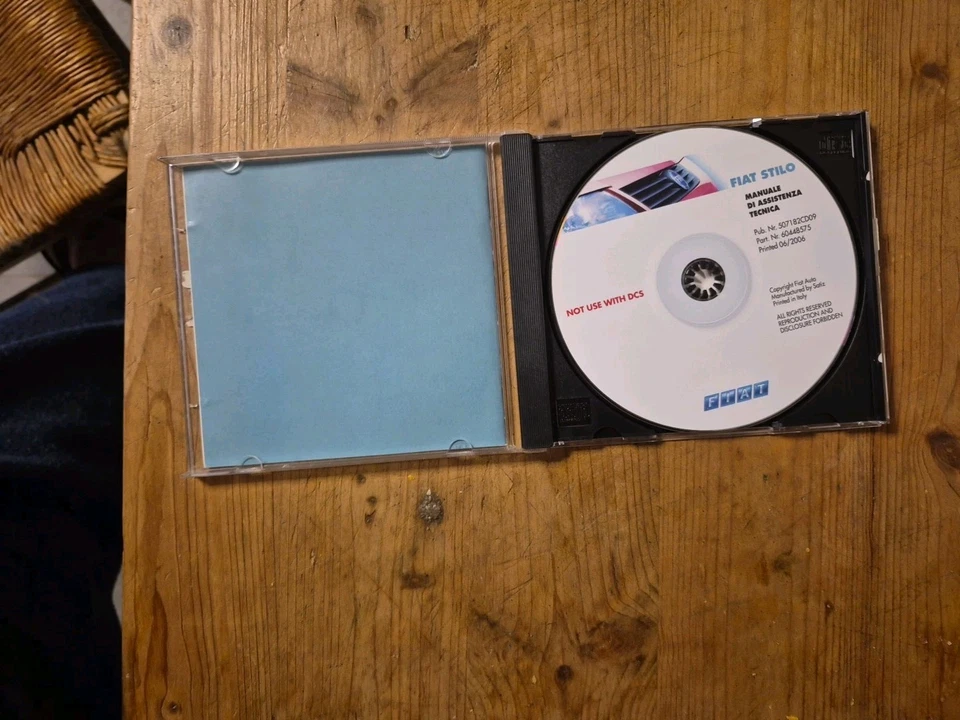 Manuale di assistenza tecnica Fiat Stilo su DVD N. 06 per le officine anno 2006 - Immagine 4 di 4