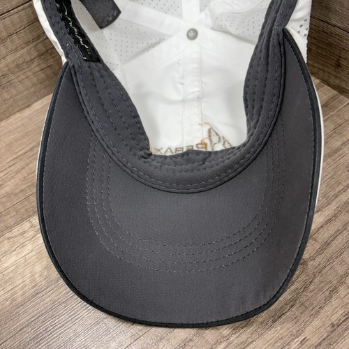 Pebax Powered Nike Cap Hat White Adjustable Hook and Loop One Size Arkema - Picture 10 of 11