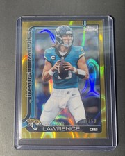 2025 Topps Chrome Trevor Lawrence Gold Lava Refractor 11/50 #138