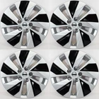 SET/4 FITS 2019-2025 Nissan Altima S 16" Hubcaps / Wheel Covers 538-16SB + LOGO