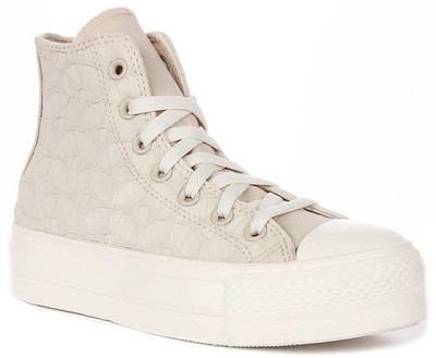 Converse A13523C Ct Lift Plattform Damen Trainer Off White EU 36-42