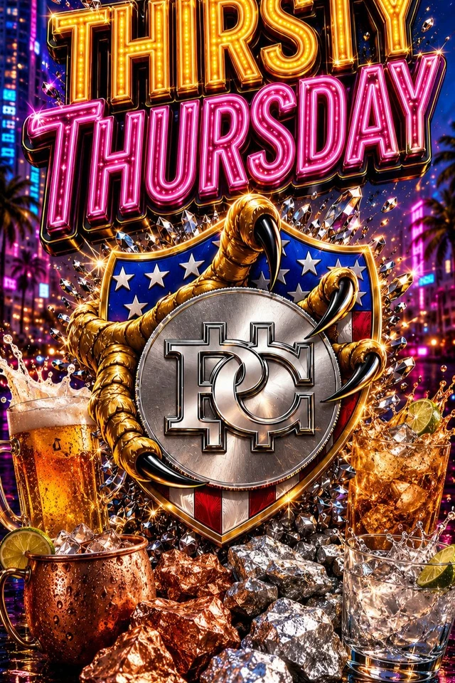THIRSTY THURSDAY DEALS ON Fractional GOLD, SILVER, PLATINUM & COPPER!
