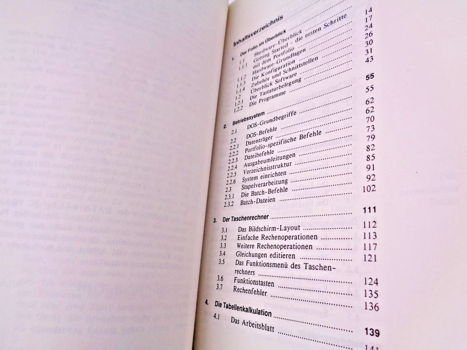 ATARI PORTFOLIO -- DAS GROSSE BUCH ZUM ATARI PORTFOLIO (DATA BECKER - BUCH) #1DE - Bild 2 von 4