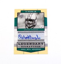 2004 Upper Deck Legends Legendary Signatures Robert Brazile #LS-RB Auto