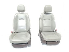 2013 Cadillac Ats Oem Pair Of Seats Bucket 4c2 Electric Leather Heated 2013 Cadillac Ats Oem Pair Of Seats Bucket 4c2 Electric Leather Heated