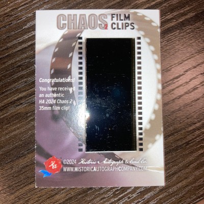 2024 Historic Autographs Chaos 2 Film Relic /125 Basic Instinct 