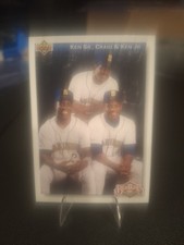 1992 Upper Deck - Bloodlines Ken Griffey Jr, Ken Griffey Sr., Craig Griffey #85