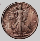 1945-S Walking Liberty Half Dollar, UNC Toned #2646