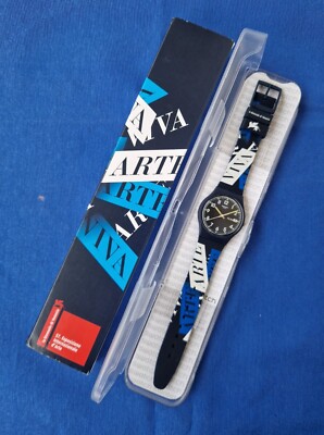 UNIQUE ON THE WORLDWIDE WEB! NEW Swatch VIVA ARTE Biennale Venezia 2017. GN718E